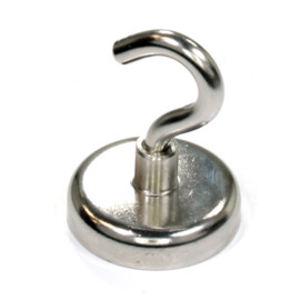 Hook magnet, 48mm, holds 81KG